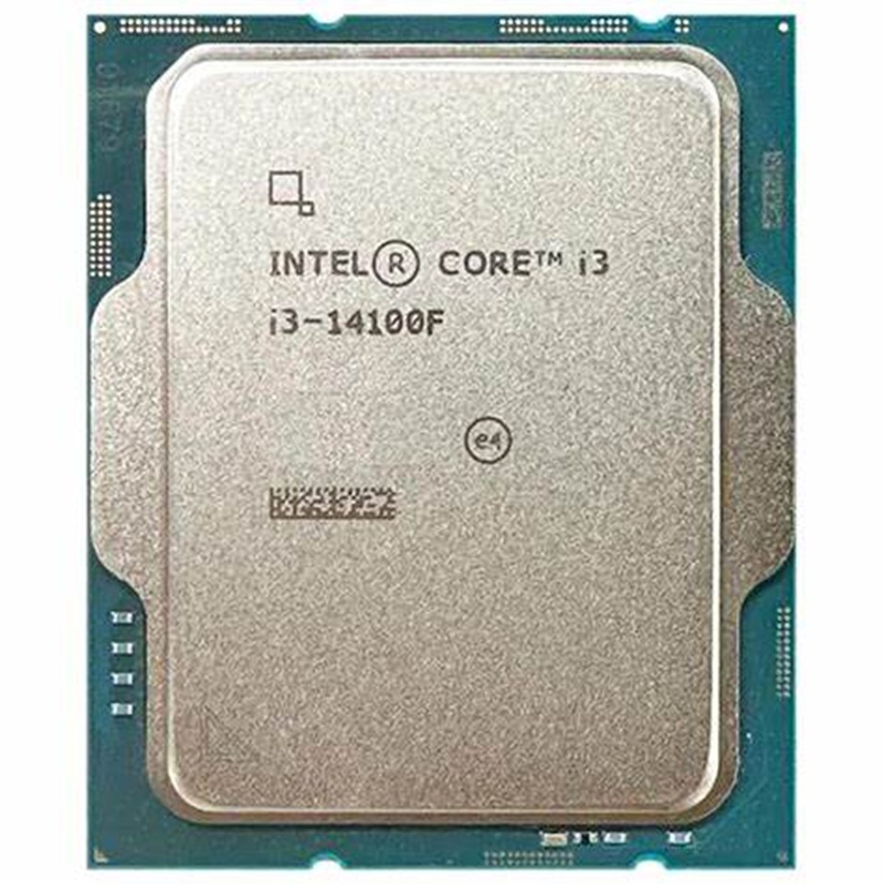 ⭐︎Intel Core i3-14100F CPU LGA 1700⭐︎ Intel I3-14100F Desktop Cpu Processor Lga 1700 Srmx2 Without