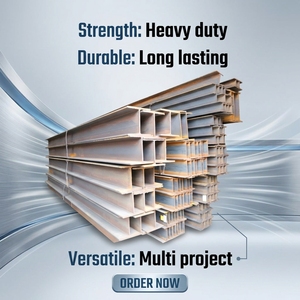 Poutre en H en acier structurel laminé à chaud <span class=keywords><strong>IPE</strong></span> 220/<span class=keywords><strong>240</strong></span>/300/360/450/600 HEB 260 HEA 200, dimensions conformes ASTM - Product Image 1