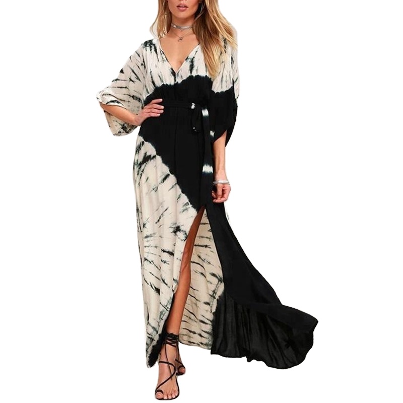 chinese dress ladies Buy Tiered Multicolour Maxi Dress main image 1