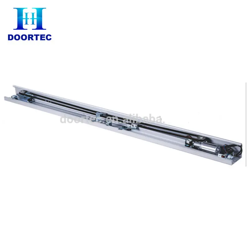 Doortec automático de la puerta deslizante de cristal de la puerta de operador con sensor de 55w motor abridor de la puerta/sistema/Mecanismo de HH150)