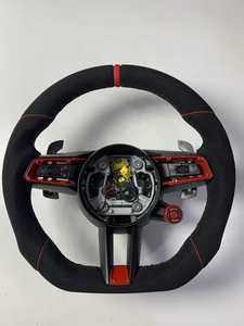 Volante in Pelle Personalizzato per Porsche Cayenne, Panamera, <span class=keywords><strong>Taycan</strong></span>, Macan, 911, Volante per Motori - Product Image 1