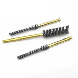 Factory Direct Stainless Steel Wire Single Spiral Twisted Wire Pipe Cleaning Brush
