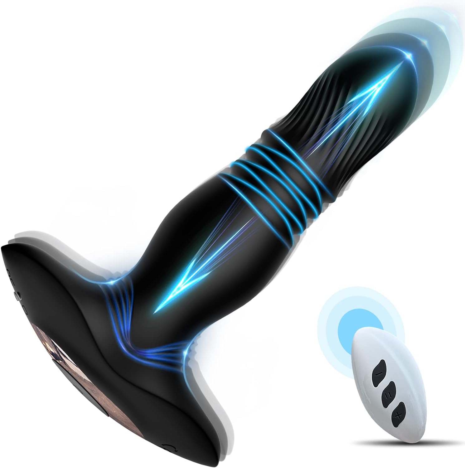 2 in 1 Remote Control Anal Plug Vibrator - Prostate Massager 2 in 1 Remote Control Anal Plug Vibrator - Prostate Massager