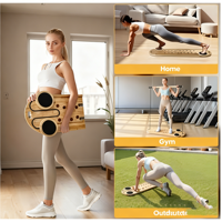 Planches de Pilates durables, portables et pliables, machines de Pilates multifonctionnelles pour femmes