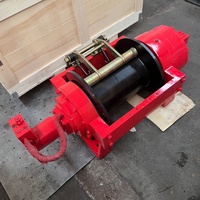 Cabrestante hidráulico de alta resistencia y gran capacidad de 10T, 15 toneladas, 20 toneladas, 25/30 t, utilizado para remolcar, rescatar vehículos, recuperar tractores y como cabrestante forestal.