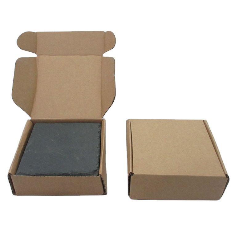 Набор квадратных грифельных подставок 4 в коробке