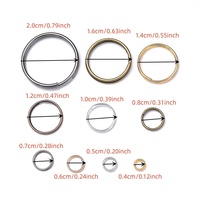 Matériaux pour accessoires de porte-clés DIY minimalistes électroplaqués : Anneau en O, Anneau double, Anneau ouvert, Anneau en fer double couche, Anneau connecteur de clés