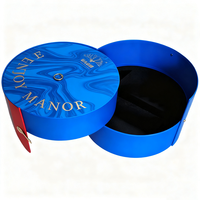 Logo personnalisé Boîte à fleurs Boîte cadeau de mariage Boîte cadeau ronde