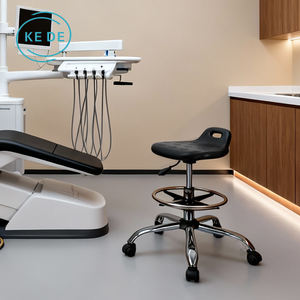 KEDE pabrik harga murah kursi laboratorium penyesuaian tinggi kursi medis gigi kursi kerja bersih tahan lama - Product Image 5