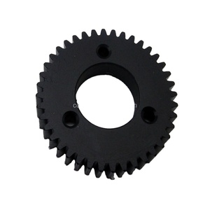 Engrenages Coniques en Nylon Bleu Usinés CNC de Précision Personnalisée M0.5-M3 Module 15-120 Dents Alésage Pilote/Entreaxe - Product Image 1