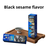 Nouveau Oreo Mince Craquelins Biscuits Noir Sésame Chocolat Sandwich Biscuit Sans Sucre Ultra Mince Biscuits 95g