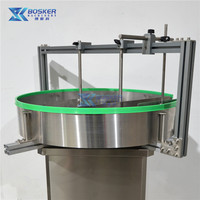 Machine d'alimentation automatique en bouteilles BSK-LP01, plateau tournant, 800 mm, 1000 mm, bouteilles rondes, machine d'accumulation de table