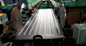 Ba pha biến Áp Điện tản nhiệt tự động dây chuyền sản xuất bảo hành Sản xuất Tản Nhiệt Máy - Product Image 3