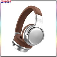 Audífonos Inalámbricos de Moda, Bluetooth 5.4, Auriculares Over-Ear con Ranura para Tarjeta