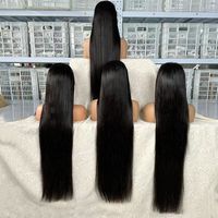 Perruques de cheveux humains vietnamiens bruts 13x6 HD sans colle, perruque frontale en dentelle de cheveux humains, cheveux vierges alignés sur les cuticules, perruque frontale complète en dentelle 13x4
