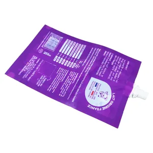 400Ml 150Ml 12Oz 8Oz Tùy Chỉnh Bán Buôn Nước Ép Trái Cây Mật Ong Uống Nhôm Giá Tốt Gói Jus De Trái Cây Spout Pouch - Product Image 6