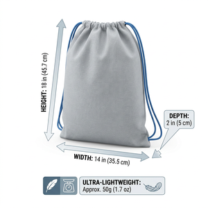 Sac à cordon pliable en non-tissé, portable, personnalisable avec logo, idéal pour la promotion (vente en gros) - Product Image 3