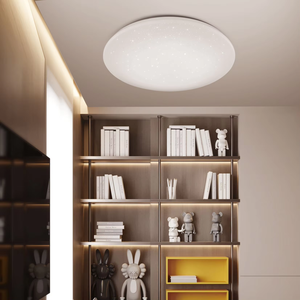 Precio de liquidación Oficina moderna Circular LED Starlight Opal White <span class=keywords><strong>Luces</strong></span> de techo con control remoto Nuevo diseño para sala de estar - Product Image 1