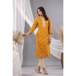 Nouveau design de kurta et pantalon pour femmes pakistanaises ensemble kurta pour cadeaux disponibles au prix de gros - Product Image 3