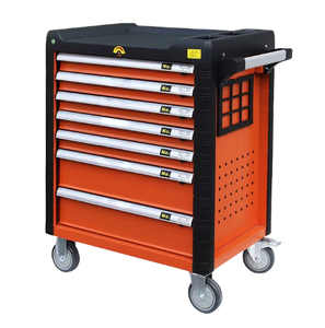 234-Piece Repairing Car Toolkit in Roller Cabinet Workbench with 7 <b>Drawers</b> and <b>Tool</b> Storage Box 48cm X 72cm X 101cm - Product Image 1