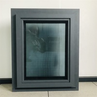 MINGLEI Fenêtres et portes préfabriquées Fabricants de fenêtres à battants en aluminium sur mesure Triple vitrage Fenêtre à battants