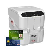 Printer Kartu ID PVC Dua Sisi Avant-Garde MC110, Fungsi Dapat Ditulis Ulang, Tipe Mini Otomatis, Resolusi 300dpi