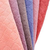 Tissu léger en microfibre jacquard tricoté en chaîne brossé à séchage rapide