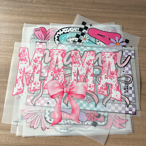 Transferts DTF, Transfert thermique DTF à pelage à chaud, Prêt à expédier, Motif Fête des Mères pour T-shirt - Product Image 2