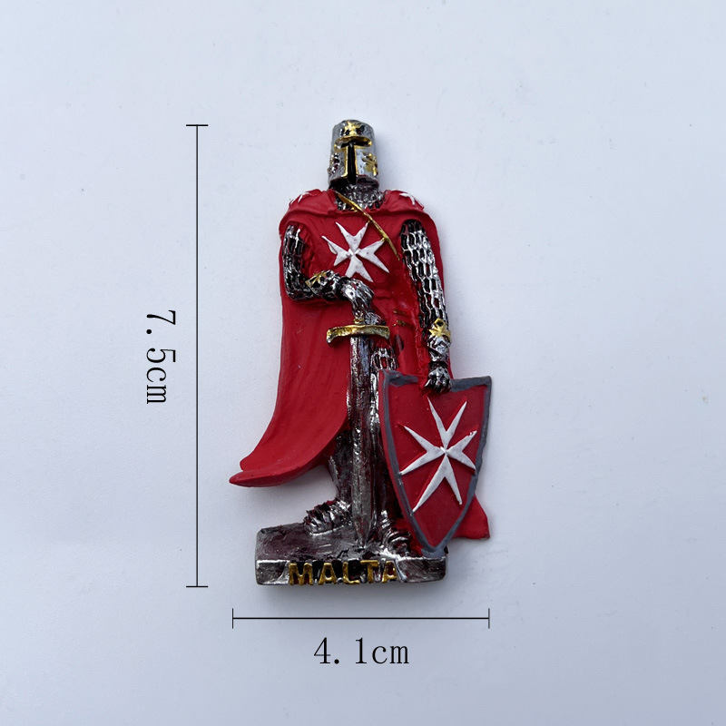 3D Malta Koelkast Magneet Souvenir Gift Thuis Keuken Decoratie Magnetische Polyresin Craft