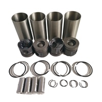Mazda bt50 pièces de moteur automatique p4at 2.2l kit de manchon de cylindre de piston pour ford ranger t6 2.2 kit de revêtement de cylindre de moteur tdci