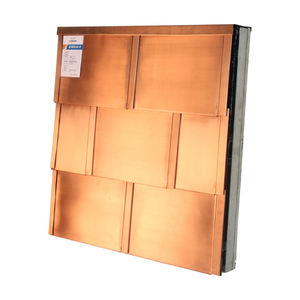 पेशेवर अनुकूलन कॉपर छत निर्माता वर्ग फ्लैट लॉक कॉपर टाइल सजावट घर छत - Product Image 3