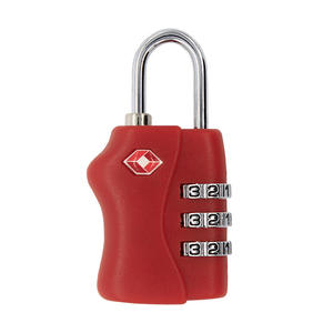 लोकप्रिय सस्ते कीमत प्लास्टिक रीसेट <span class=keywords><strong>3</strong></span> अंकों टीएसए संयोजन सामान सूटकेस बैग ताला - Product Image 3