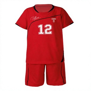 Maillot de football personnalisé de qualité supérieure pour équipe, respirant, séchage rapide, 100 % polyester, écologique, léger, uniforme de football pour homme - Product Image 1