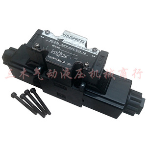 Vanne solénoïde hydraulique Yousheng SWF 002 3C6 10, vanne directionnelle à quatre voies pour produits pétroliers - Product Image 1