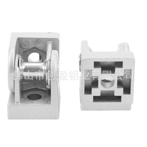 Industrial Aluminum Profile Movable Hinge Connectors 180 Degree Zinc Alloy Type A For Door Window Hardware - Product Image 4