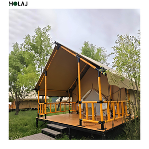 Carpas de <span class=keywords><strong>Safari</strong></span> de PVC con Techo de Vidrio, Estructura de Madera, para las Cuatro Estaciones, con Baños Completos, para Glamping de Alta Gama, Resorts, Campamentos y Eventos - Product Image 2