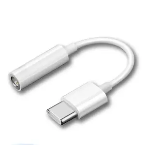 Usb Type-C Naar 3.5Mm Koptelefoon Jack Audioadapter Usb Type C Adapter Usb C Adapte