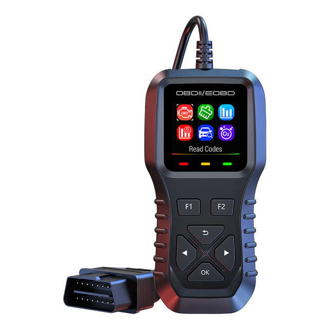 2025 Universal OBD2 Diagnostic Engine Faulty Codes Scanner K1 CAN BUS Multiple Colors Diagnostic Tool With 12 Languages