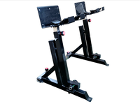 Nouvelle conception, machine tout-en-un portable réglable pour usage commercial, presse à haltères simple ou double bras, musculation