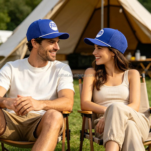 OEM PVC Patch Logo 5 Panel <b>Waterproof</b> Polyester Baseball Cap Hydro Breathable Rope Golf <b>Hats</b> with Rubber/PVC Logo Gorras - Product Image 3