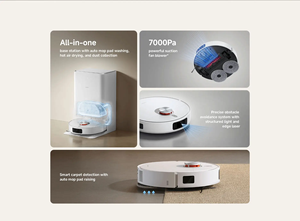 Para <span class=keywords><strong>Robot</strong></span> Aspirador <span class=keywords><strong>Xiaomi</strong></span> X20 <span class=keywords><strong>Pro</strong></span> EU con Filtro HEPA Automático para Limpieza en Seco y Húmedo - Product Image 3
