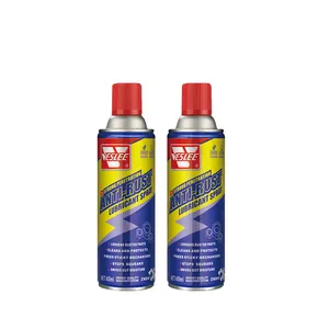 Veslee spray anti-ferrugem em 450ml, lubrificante multifuncional com óleo metálico e anti-ferrugem