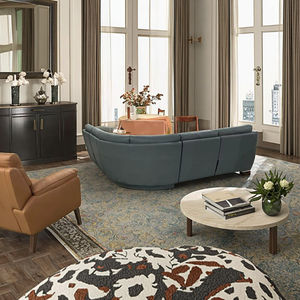 <span class=keywords><strong>Canapé</strong></span> d'angle en cuir véritable haut de gamme pour salon, prix compétitif, vente chaude, ensemble de canapés sectionnels inclinables 5 à 6 places - Product Image 4