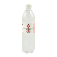 Rouleau de colle thermofusible personnalisée ou pièces découpées, étiquette autocollante imperméable en BOPP, étiquette OPP pour emballage de bouteilles d'eau, étiquettes pour bouteilles d'eau minérale