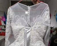 Gaun pernikahan 2025 Bespoke gaun pernikahan renda antik Khusus untuk pengantin mencari tampilan abadi dan elegan.