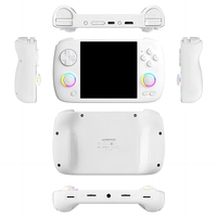 Consola de Juegos ANBERNIC RG CubeXX con Pantalla IPS de 3.95 Pulgadas y Resolución de 720*720, Tarjeta TF de 32GB+256GB y Más de 11000 Juegos