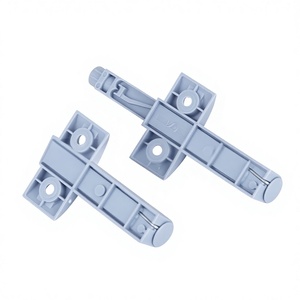 Catapulta a tromba d'elefante, accessori senza maniglia, cerniera magnetica robusta in plastica, ammortizzatore a pressione per porta, moderno e minimalista - Product Image 3