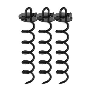 Kit de Âncora Espiral Pesada, Âncora Espiral para Gelo, Usada para Trampolins, Tendas, Tecidos Impermeáveis, Coberturas, Laços para Cães, Etc. - Product Image 1