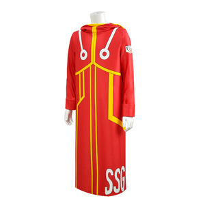 Costume de cosplay Sheng Leni One Piece Luffy, cape rouge avec chapeau, costume d'anime en spandex unisexe pour adulte - Product Image 4