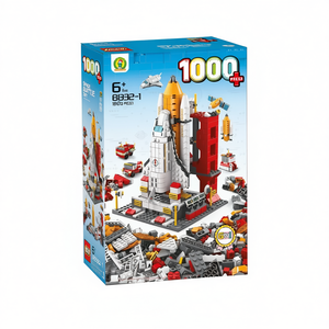Space Shuttle Building Set 1000 Pieces 6 In 1 <b>Model</b> For Kids Age 6 Plus - Product Image 2